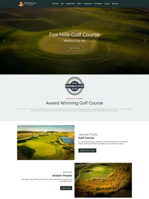 Fox Hills Golf Course full-page preview
